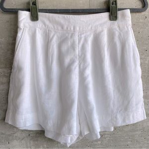 Abercrombie & Fitch Women’s Linen-Blend Pull-On Shorts Size Small